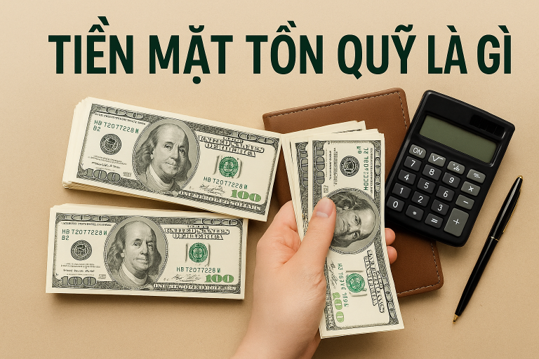 Tiền mặt tồn quỹ là gì và cách xử lý hiệu quả