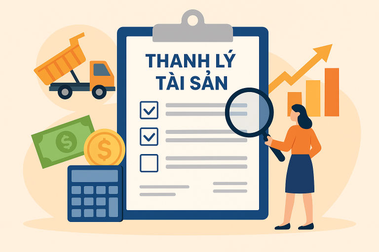 Hướng dẫn hạch toán thanh lý tài sản cố định chi tiết A-Z